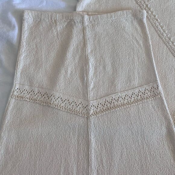 Vintage Cotton Salsa Crochet Knit Skirt Set - Picture 7 of 9